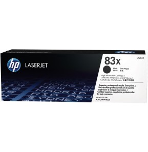 [CF283X] Toner HP 83X Noir - Grande Capacité pour Impressions de Qualité (CF283X)