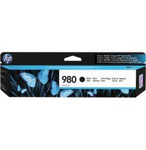 [D8J10A] Cartouche d'Encre HP 980 Noir - Fiabilité et Qualité d'Origine (D8J10A)