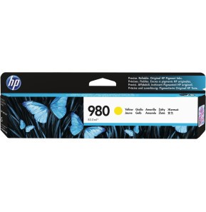 [D8J09A] Cartouche d'Encre HP 980 Jaune - Couleurs Vives et Précises (D8J09A)