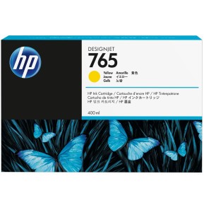 [F9J50A] Cartouche d'Encre HP 765 Jaune - Couleurs Vives et Durables (F9J50A)