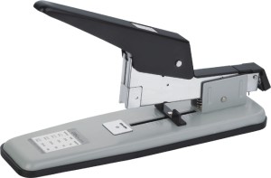[E0390] Agrafeuse robuste DELI 0390 - Capacité 80 feuilles - Compatible agrafes 23/6 à 23/13