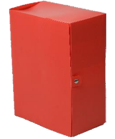 [BAV12] Lot de 40 boîtes d'archives ACCORD en polypropylène 60 microns – Dos 12 cm – Coloris au choix