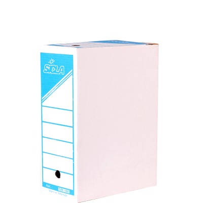 [FBA032] Lot de 25 boîtes d'archives SICLA 39 x 29 cm – Dos 160 mm – Grand format (GM)