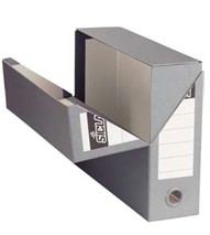 [PBS004] Boîte de Classement Perfect-Box SICLA en Papier Toilé - Dos 12 cm