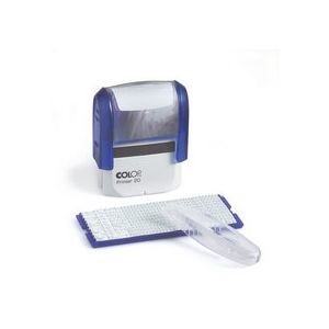 [FDC101] Kit de Tampon Personnalisable COLOP Printer 20/1 - Empreinte 14 x 38 mm - Jusqu'à 4 lignes