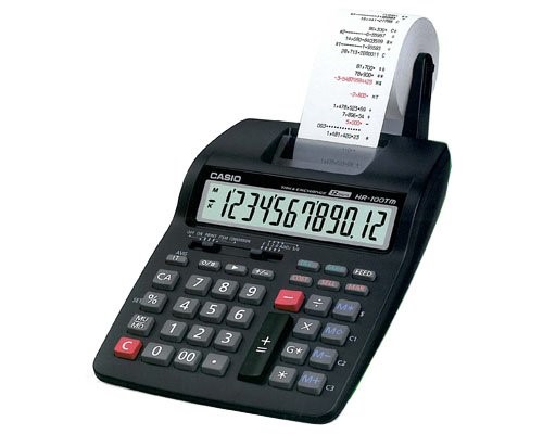 [HR-150RC-DC] Calculatrice Imprimante Casio HR-150RC-DC - 12 Chiffres - Impression 2 Couleurs