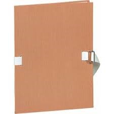 [FCPR990] Lot de 10 Chemises à Sangles en Carton Kraft SICLA - Petit Format 32x24 cm