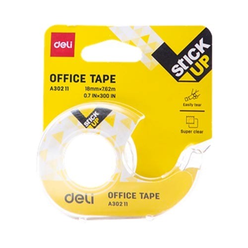 [A30211] Lot de 36 dévidoirs de ruban adhésif écolier DELI A30211 - Pratique et ergonomique