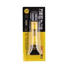 [E7140] Lot de 10 tubes de colle tout usage Deli E7140 - 7 ml - Adhérence multi-surfaces