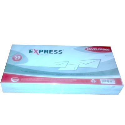 [PCP150] Paquet de 50 enveloppes blanches Express 229 x 324 mm 100g/m² – Fermeture autocollante