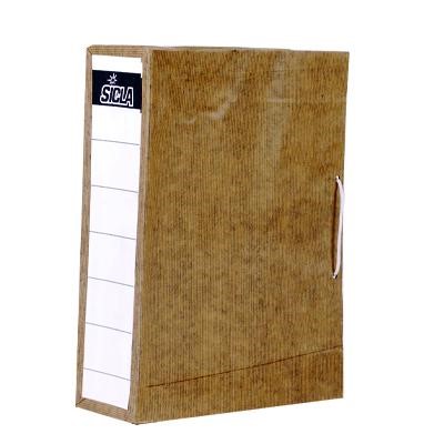 [FSA01] Lot de 25 sacs d'archives SICLA 32x24 cm dos 9 cm avec œillets – Kraft goudronné imperméable