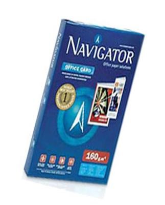 [PRB036] Lot de 5 Ramettes de Papier Blanc Navigator A3 160g/m² – 250 Feuilles par Ramette