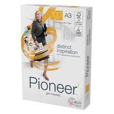 [PRB798] Lot de 5 Ramettes de Papier Blanc Pioneer A3 100g/m² – 500 Feuilles par Ramette