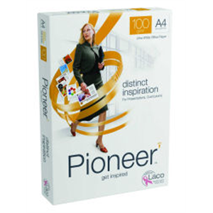 [PRB791] Lot de 5 Ramettes de Papier Blanc Pioneer A3 100g/m² – 250 Feuilles par Ramette