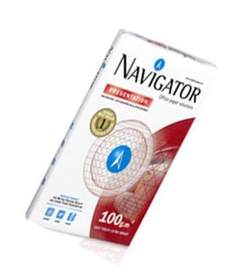 [PRB034] Lot de 4 Ramettes de Papier Blanc Navigator A3 100g/m² – 500 Feuilles par Ramette