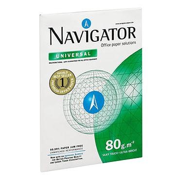 Papier Blanc Navigator A3 80g/m² –Ramettes de 500 Feuilles par Ramette