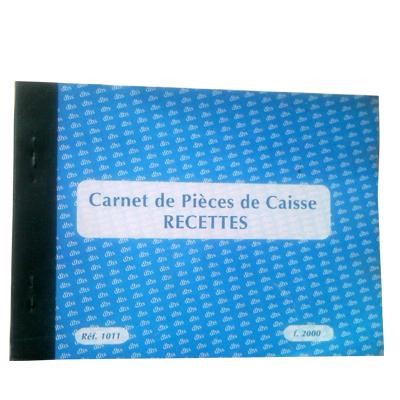 [FPM03] Manifolds 'Pièces de caisses/Recettes' 13,5 x 16,5 cm - Lot de 5 avec 100 feuilles autocopiantes
