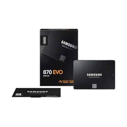 [MZ-77E500B/EU] Disque SSD Interne Samsung 870 EVO 500 Go - SATA III 2,5" - Performances et Fiabilité