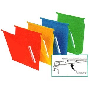[FDS012] Lot de 25 Dossiers Suspendus SICLA 380 mm pour Tiroir - Carte de Lyon