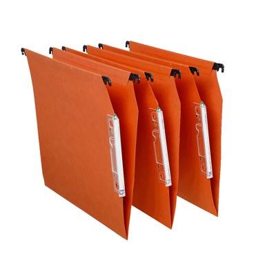 [FDS02] Lot de 25 Dossiers Suspendus en Kraft Orange SICLA 380 mm pour Armoire